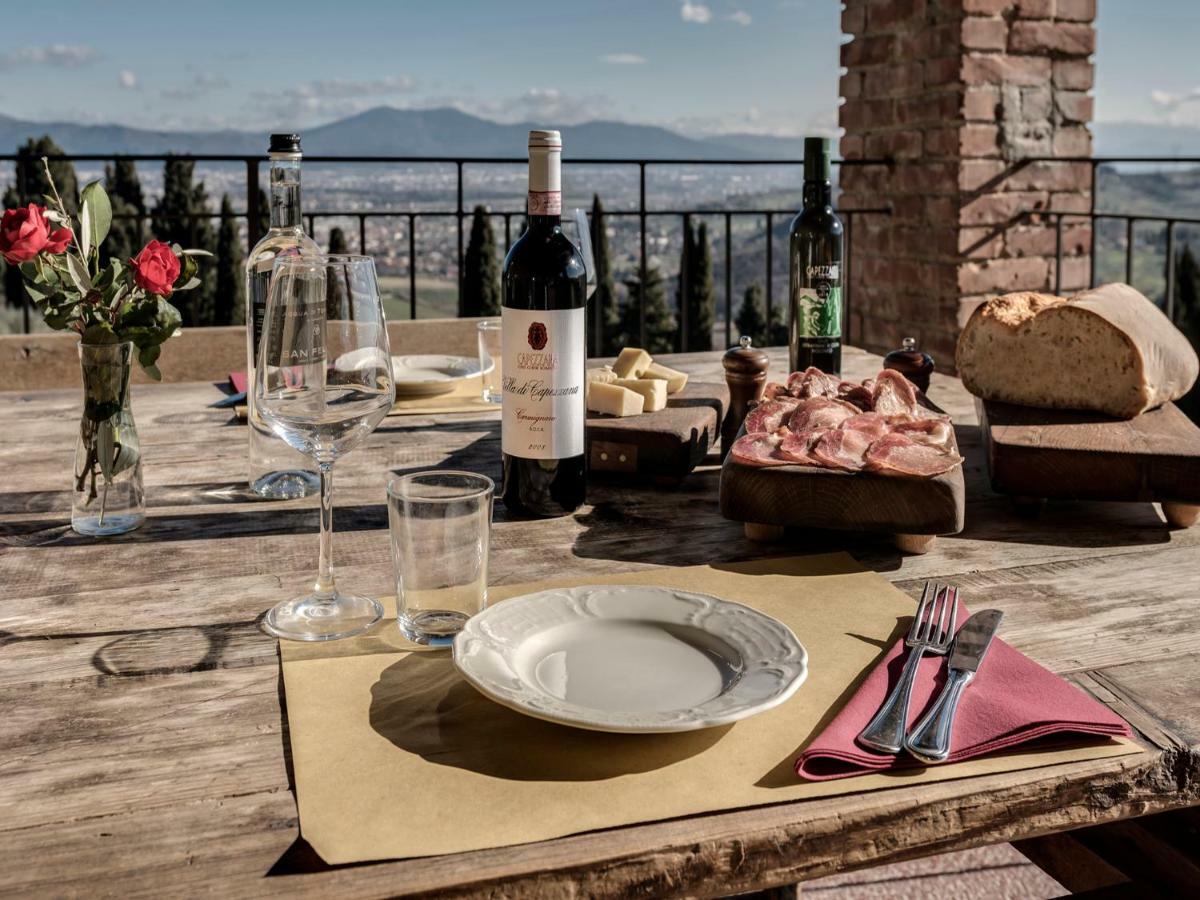 Tenuta Di Capezzana Bed and Breakfast Seano Exteriör bild