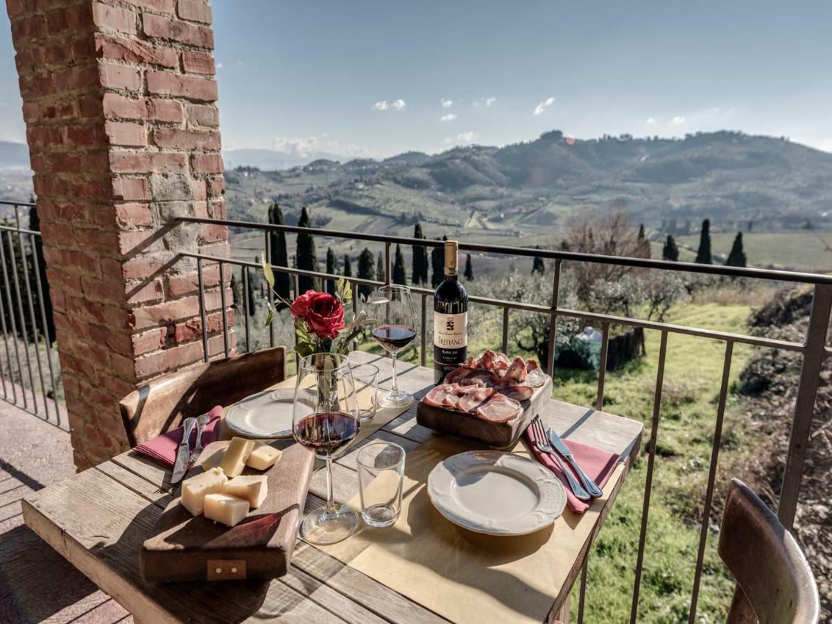 Tenuta Di Capezzana Bed and Breakfast Seano Exteriör bild